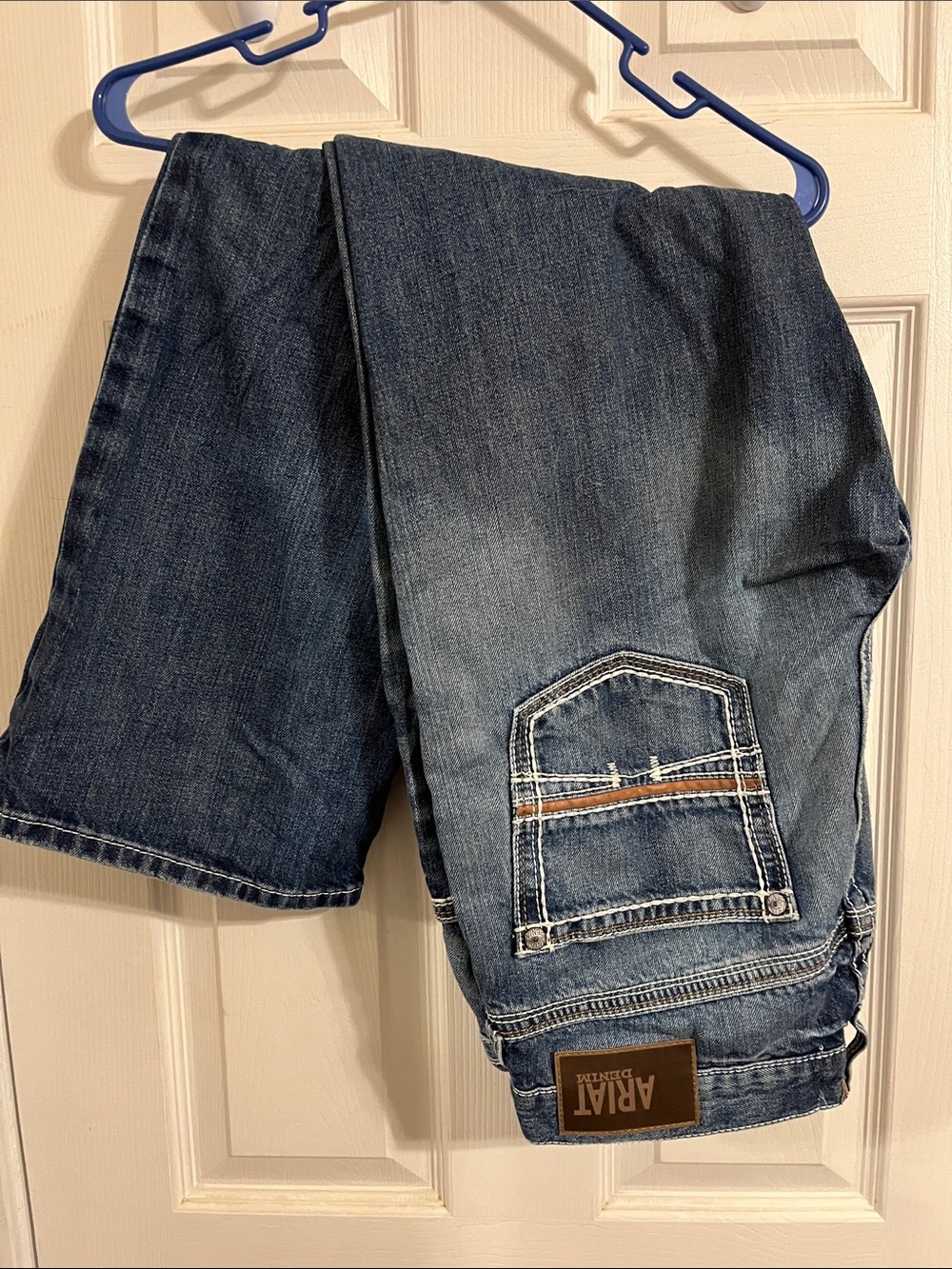 Ariat Men's M4 Medium Wash Relaxed Fit Jeans 34x38